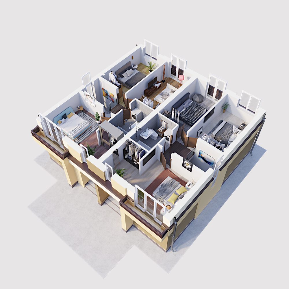 3d floor plans